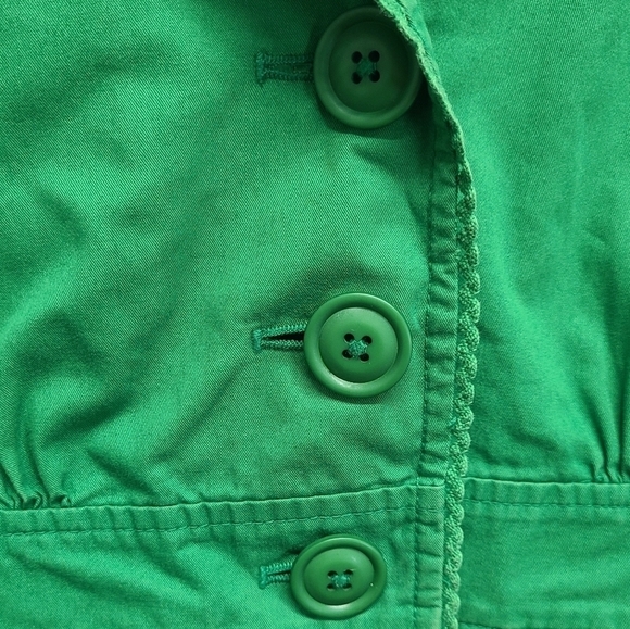 L.L.BEAN Vintage Green Lady Jacket Size 4 - Picture 4 of 10